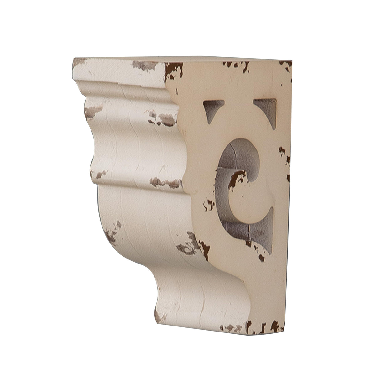 Rustic Shabby Chic Wood Corbels for Shelves, Decorative Shelf Brackets