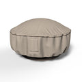 English Garden Fire Pit Cover, Heavy Duty and Waterproof Cover, 36" Diameter x 15" Drop