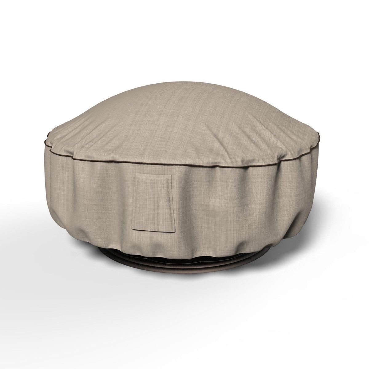 English Garden Fire Pit Cover, Heavy Duty and Waterproof Cover, 36" Diameter x 15" Drop