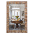 36x24 Inch Rustic Rectangle Wall Mirror