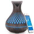 Smart WIFI Essential Oil Diffuser, 500ml Aromatherapy Diffuser Humidifier for Large Room, Works with Phone App &
