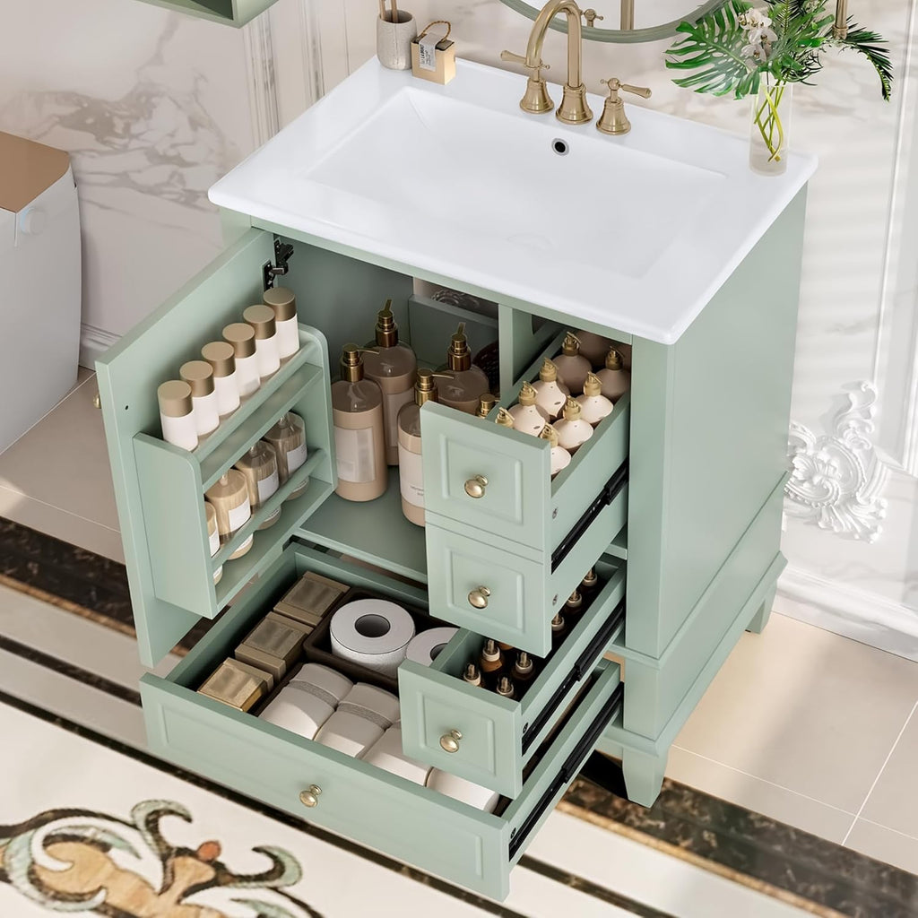 24" Bathroom Vanity with Sink