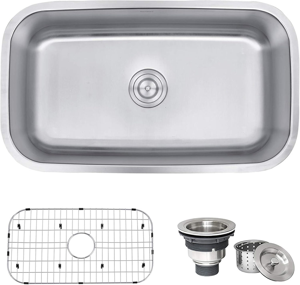 32-in 16-Gauge Stainless Undermount Kitchen Sink - RVM4200