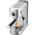Stainless Steel Espresso Machine with Steam Wand