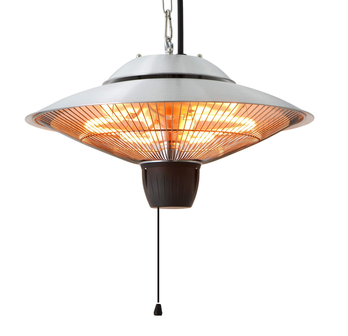 EnerG+ Infrared Electric Outdoor Heater - Hanging, Silver, Model: