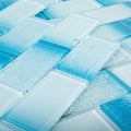 Glass Subway Mosaic Tile, Gradient Blue Backsplash, 12x12, 5 Sheets