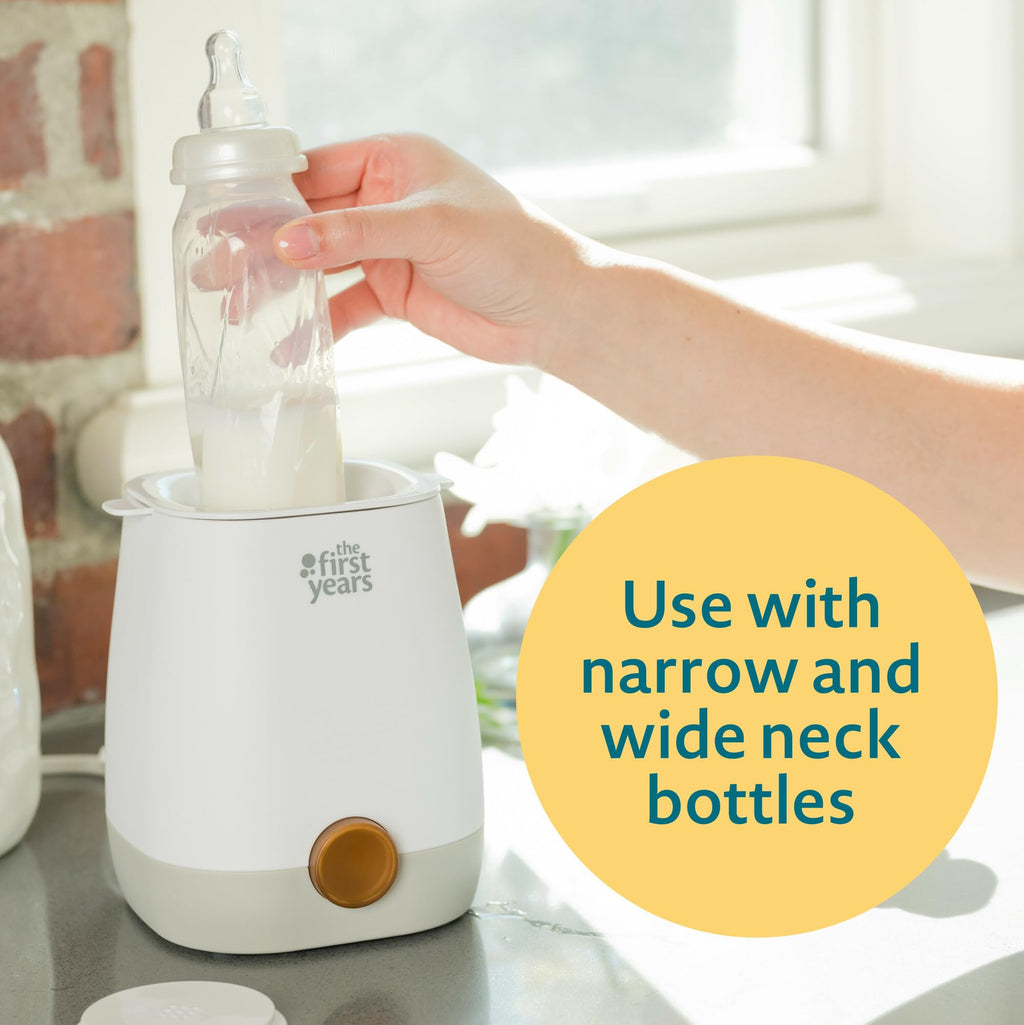 Baby Bottle Warmer and Sterilizer - Pacifier and Bottle Nipple Sanitizer - Feeding Baby Essentials for Formula or