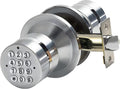 Keyless Electronic Entry Door Knob, Bedroom Door Knob with Keypad