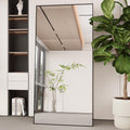 71"x32" Full Length Mirror, Black Floor Mirror