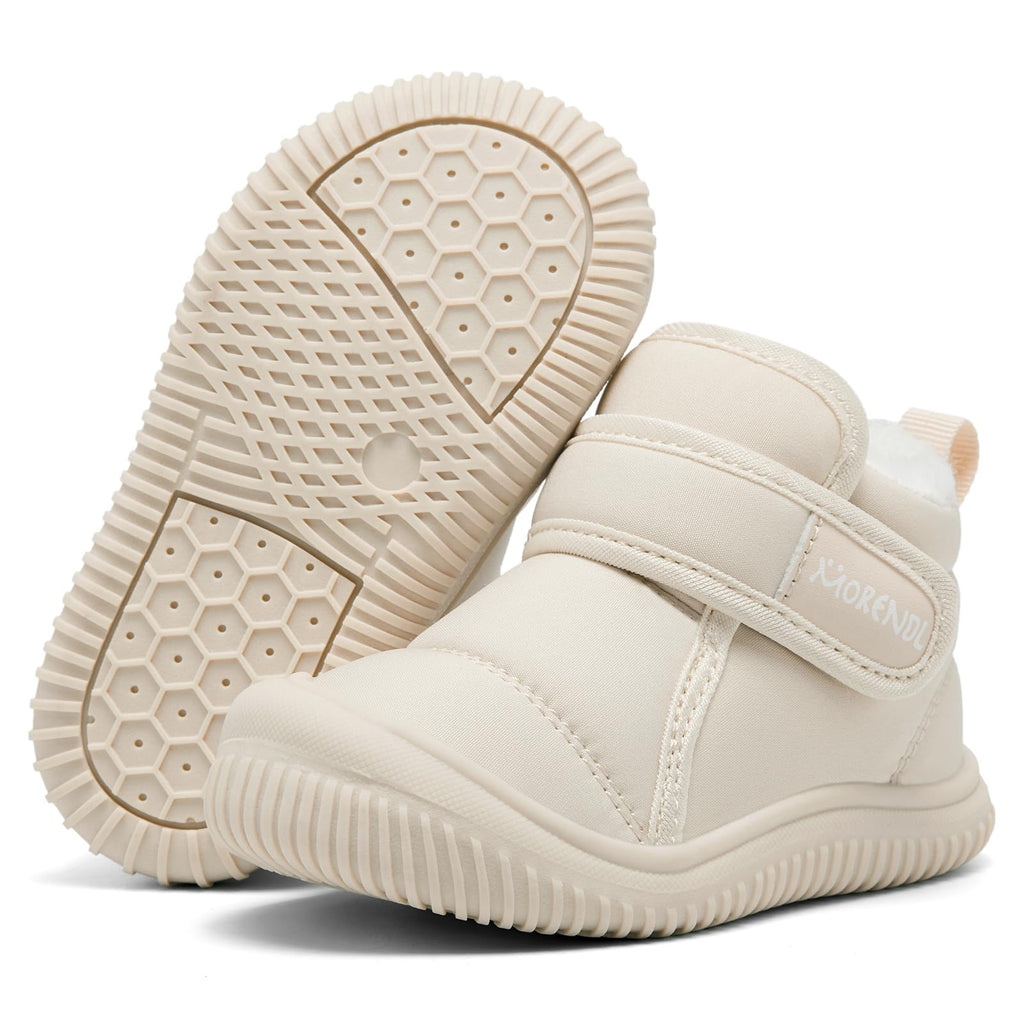 Baby Winter Snow Boots for Infant Boys Girls Toddler Water-Resistant First Walker Shoes Warm Lining Soft Sole