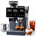 Espresso Machine with Grinder, 1500W, 40 Grind Settings