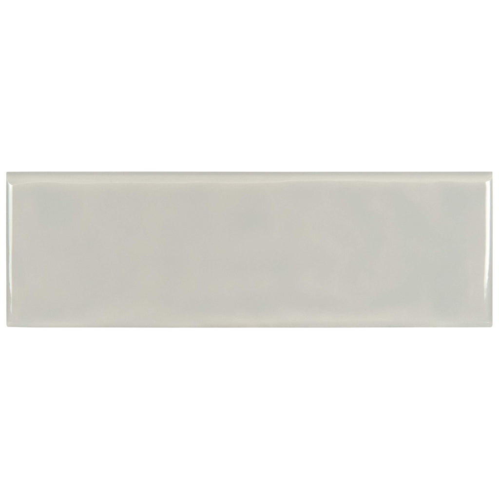 Glossy Bullnose Ceramic Subway Wall Tile|Urbano Dusk | 4" x 12"