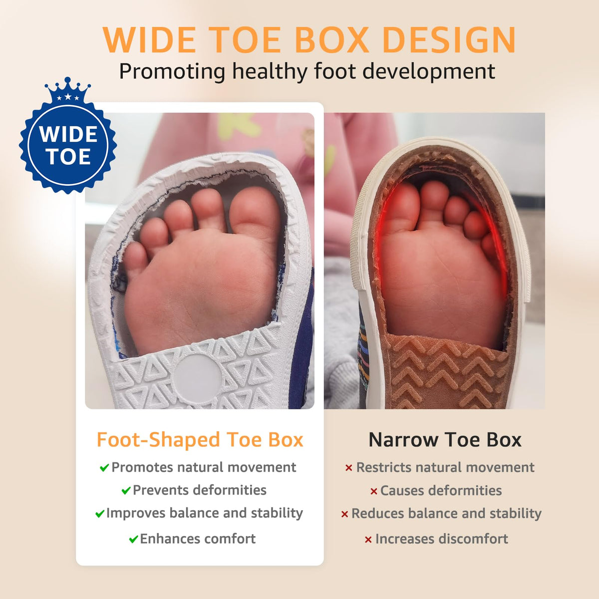 Toddler Boys Shoes Barefoot Sneakers Grey White