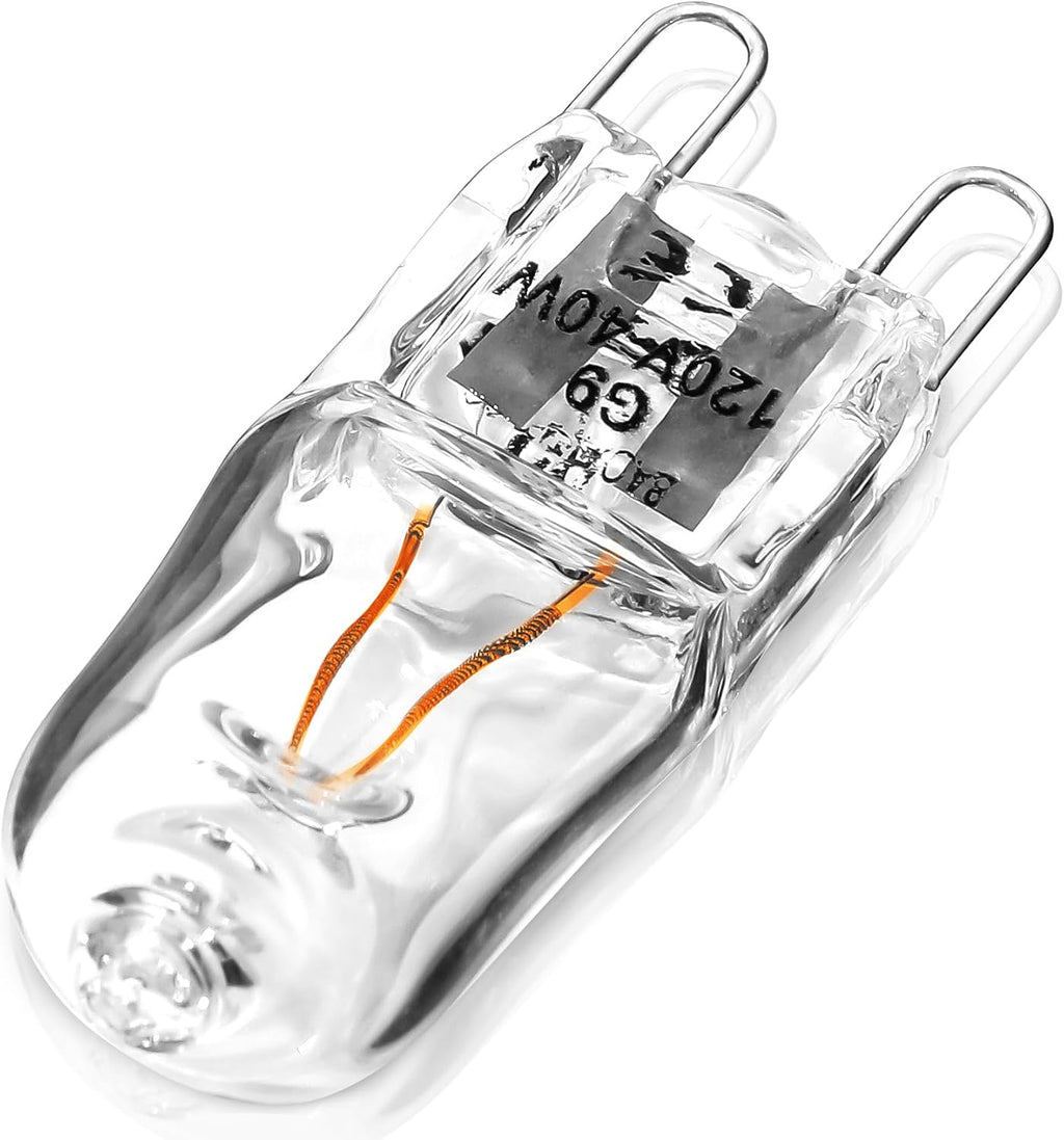 Range Hood Light Bulb 120V 40W G9 Replacement