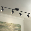 Vester 4-Light Black LED or Wall 40" Wide Track Light Fixture