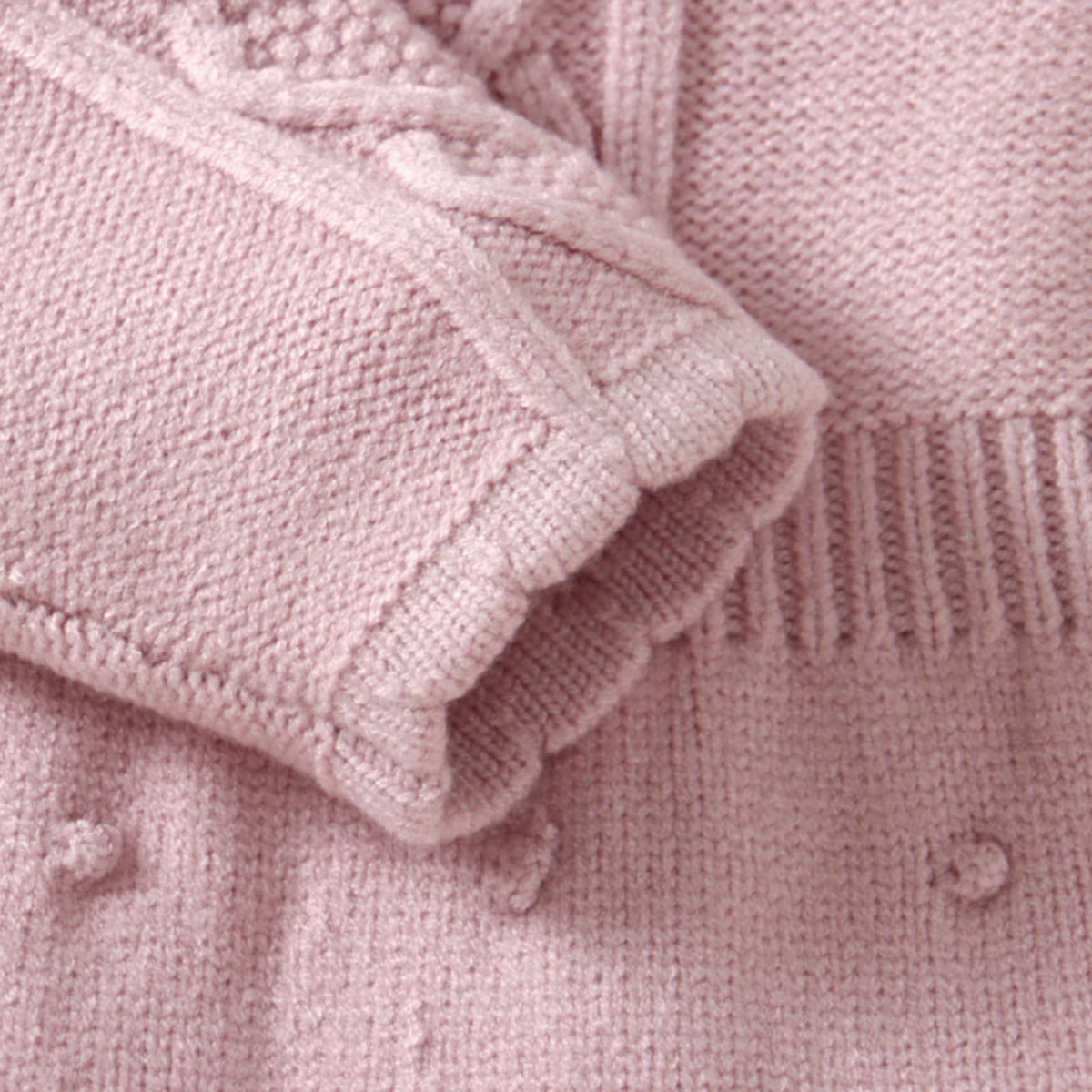 Toddler Baby Girl Sweater Dress Pompoms Long Sleeve Pink