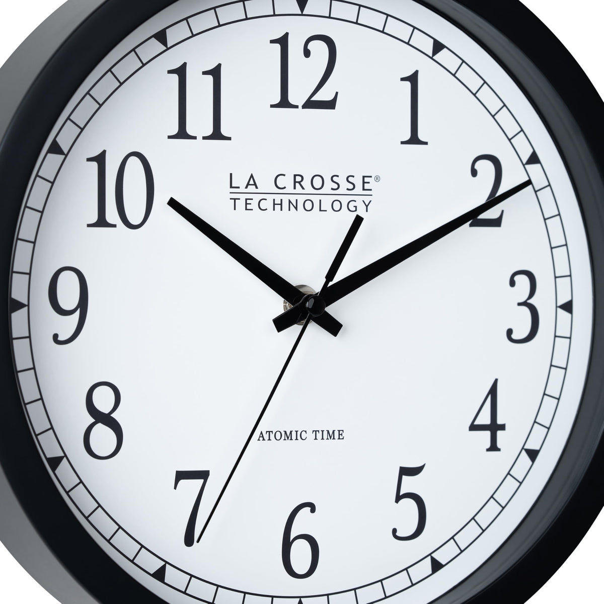 Inspired Nelson Style 404-3826 10 inch Classic Black Atomic Analog Wall Clock