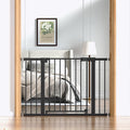 31-46" Baby Gate for Stairs, with Wide Door