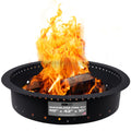 Smokeless Outdoor Fire Pit Ring Insert 48 Inch Round