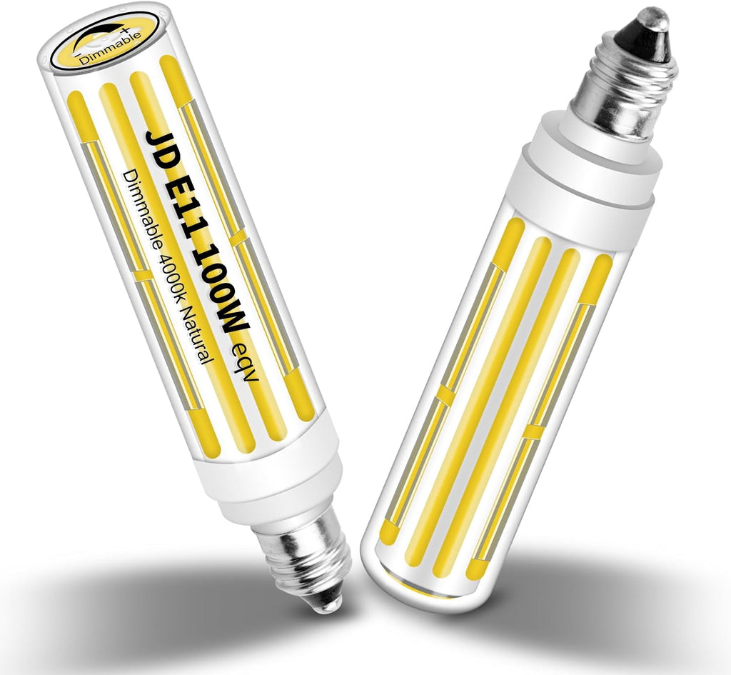 E11 LED Bulb 10W 4000K Dimmable 100W Halogen Equivalent