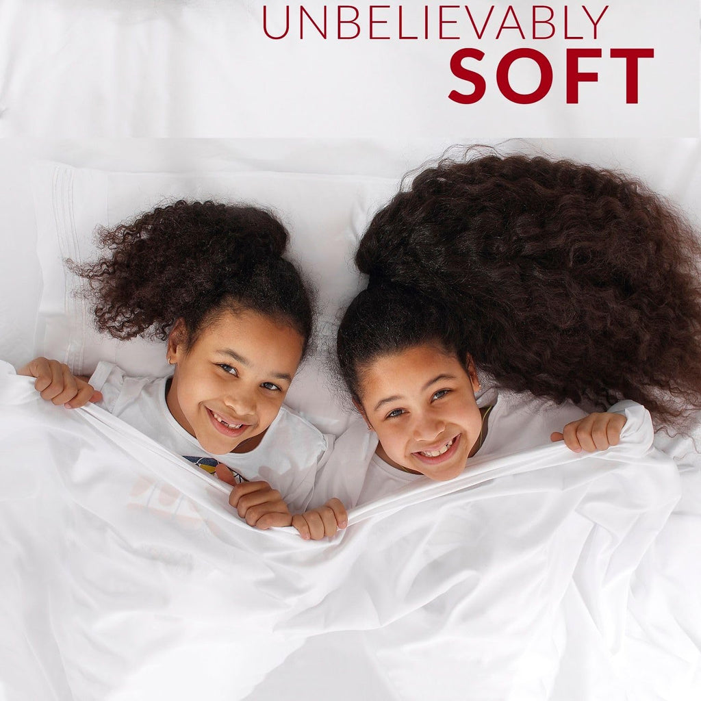 4 Piece Sheet Set Full Size 100% Egyptian Cotton 1000 Thread Count, Extra Soft, Hotel Luxury Bed Sheets 15" Inch Deep
