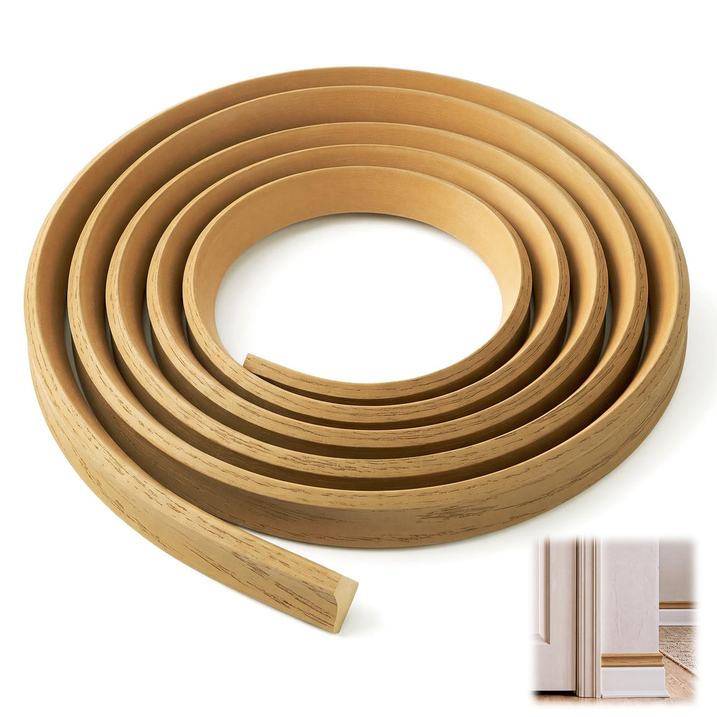 Flexible Cove Molding, 3/4" Thick x 3/4" Wide x 8 ft Long
