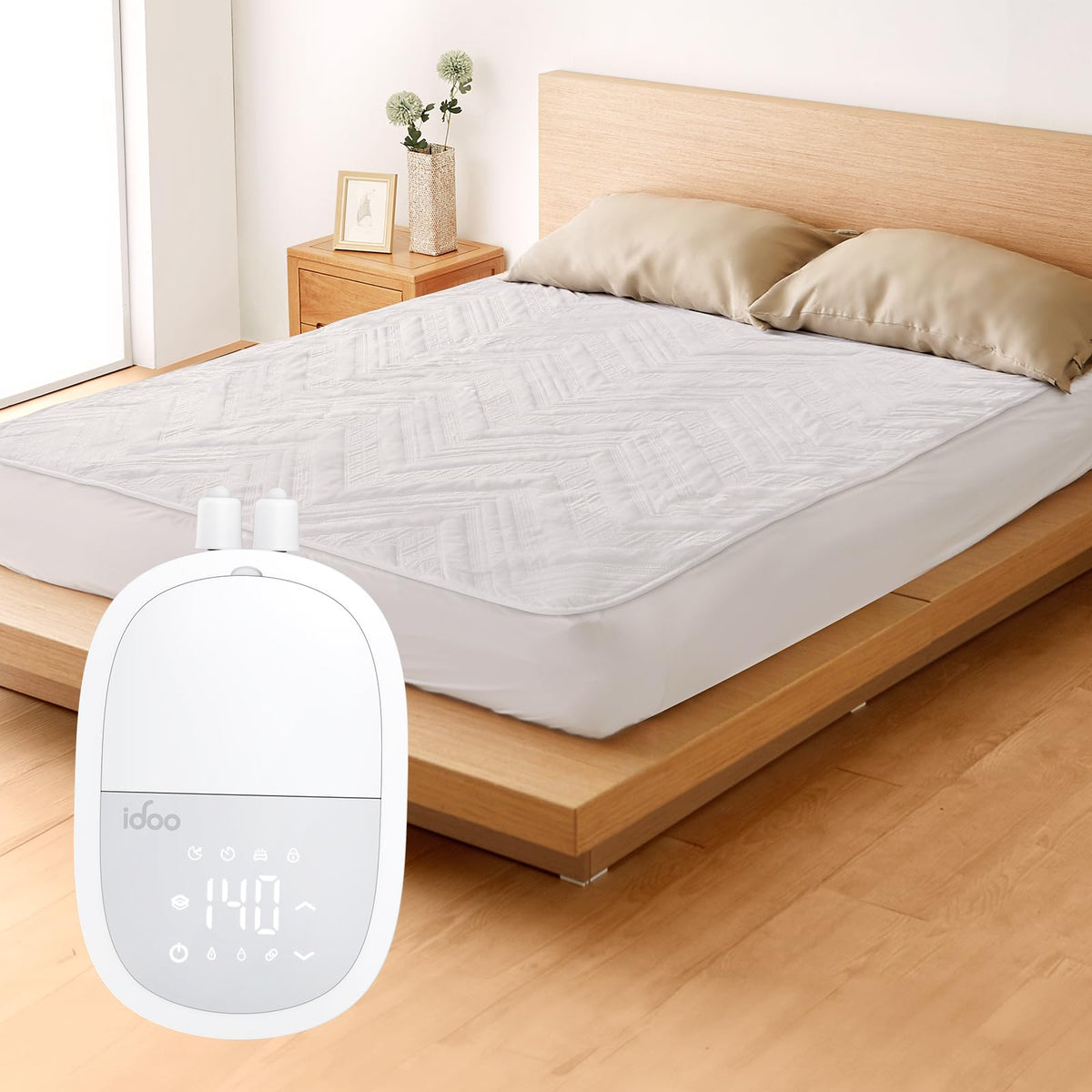 Electric Water Heated Mattress Pad, Queen Size