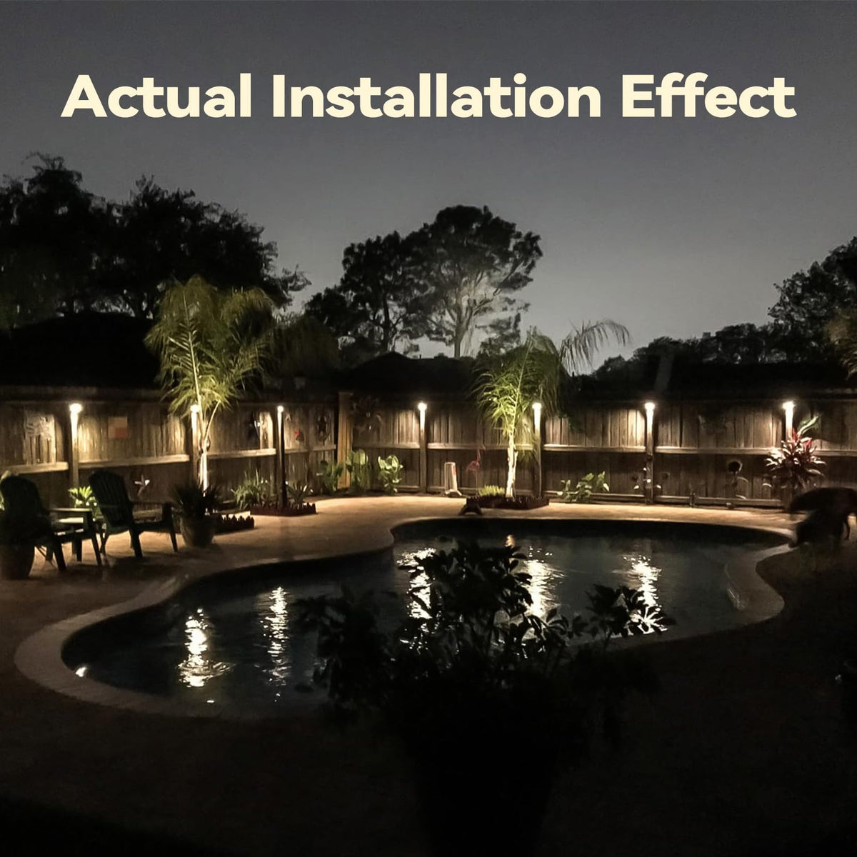 5CCT 3.74inch Low Voltage LED Deck Lights, Black