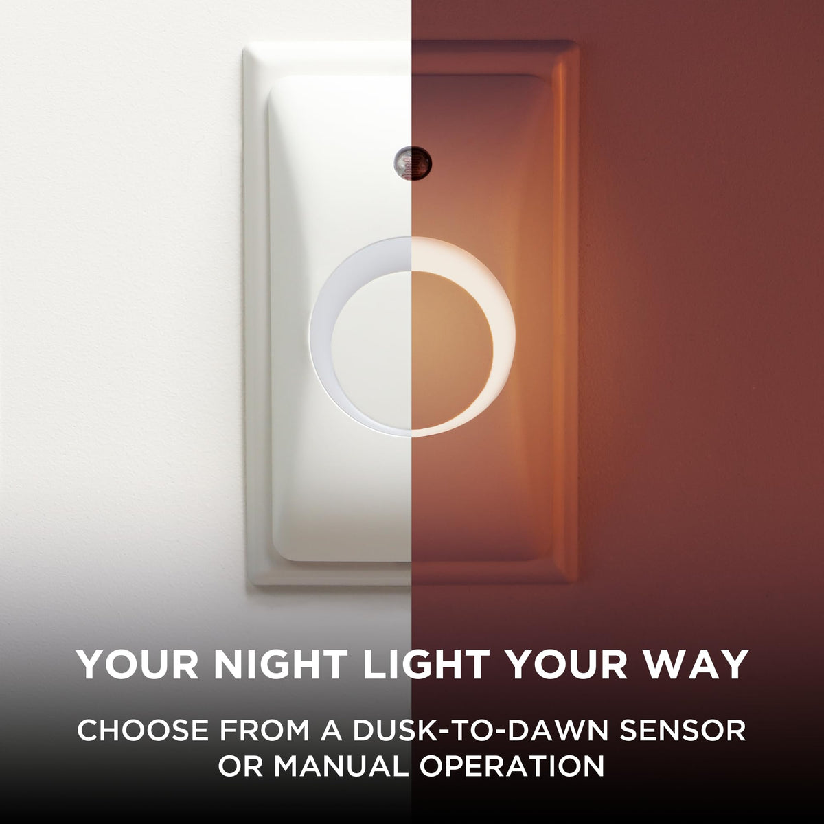 GlowGuard Childproof Outlet Covers & Night Light (1-Pack) | Secure & Tamper Resistant | Childproof, Babyproof