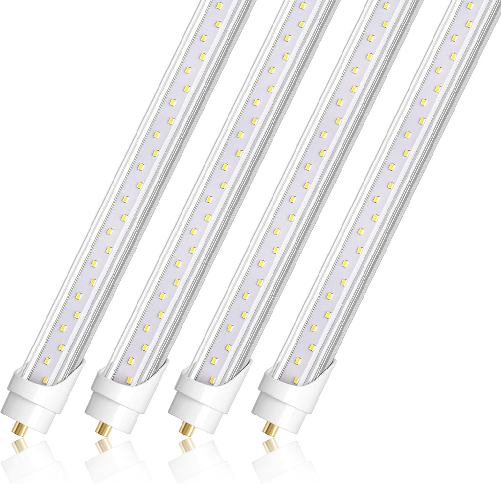 8ft LED Bulb, 44W 5500LM 6500K, T8 T10 T12 LED Bulb, FA8 Single Pin