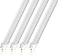 8ft LED Bulb, 44W 5500LM 6500K, T8 T10 T12 LED Bulb, FA8 Single Pin