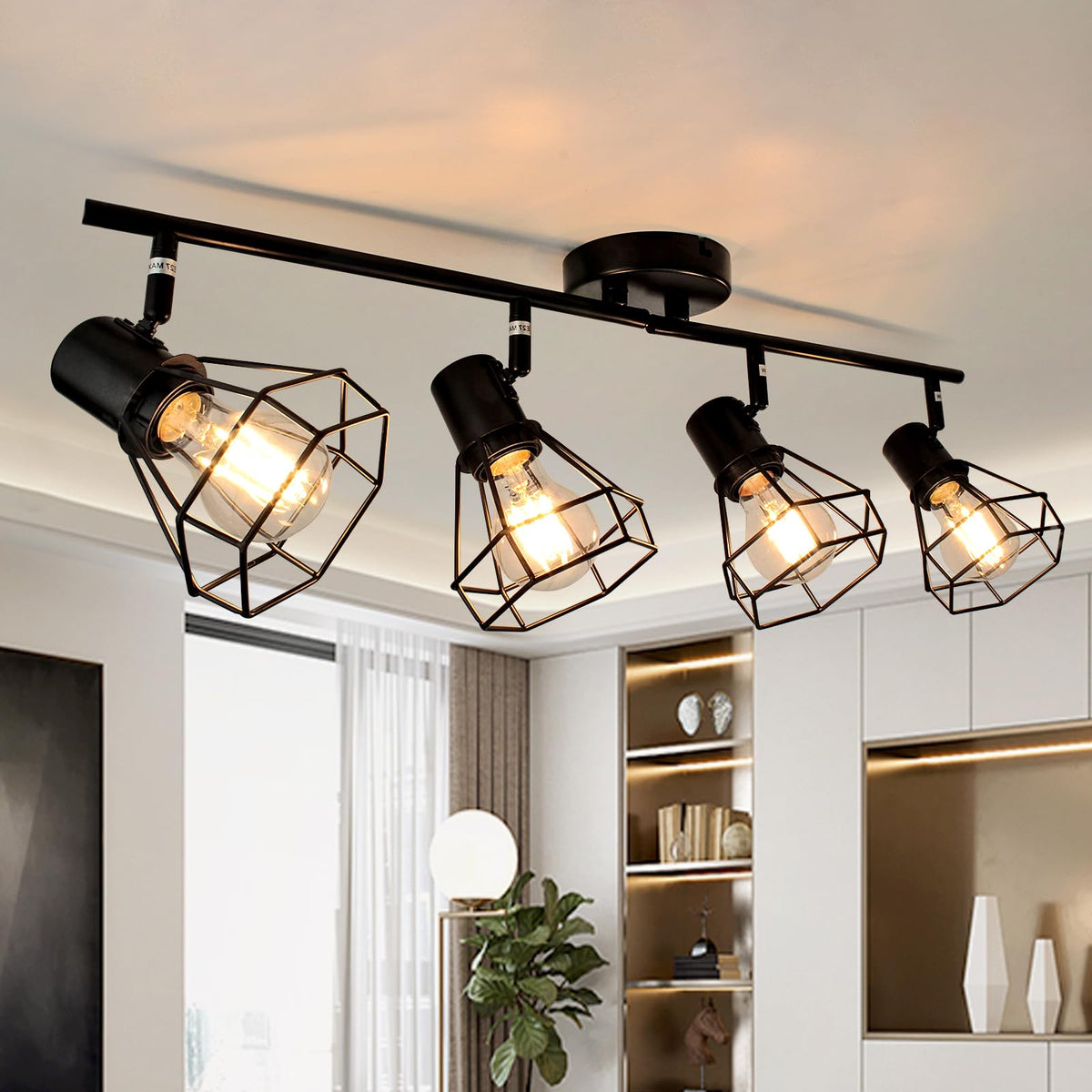 Track Lighting Farmhouse, Directional Ceiling Light Fixtures