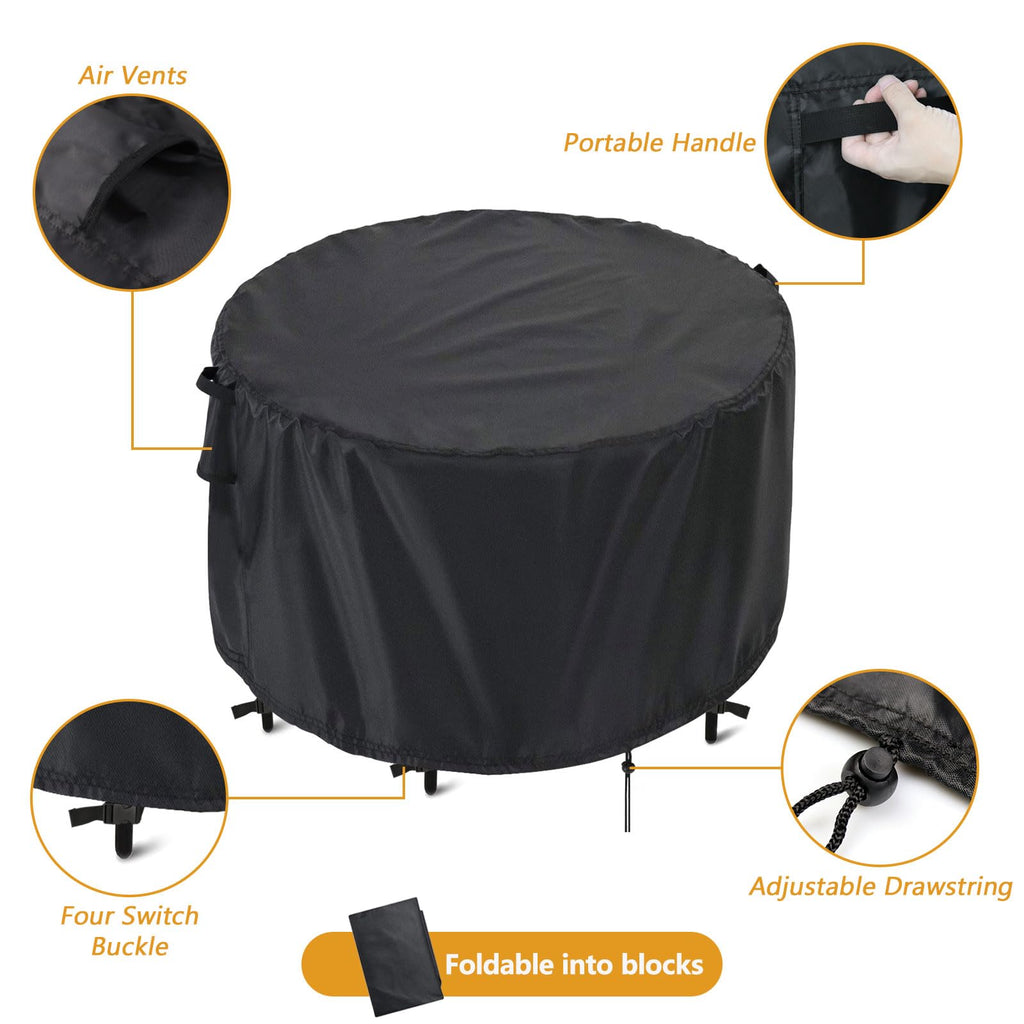 Patio Furniture Covers Waterproof Round Patio Table Cover 24 inch