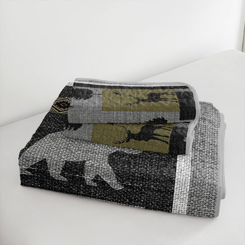Farmhouse Quilt Set, Farmhouse Bedspread Coverlet Set