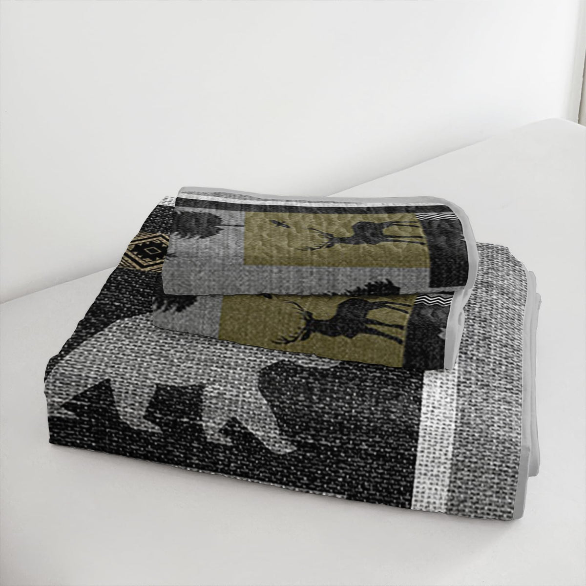 Farmhouse Quilt Set, Farmhouse Bedspread Coverlet Set