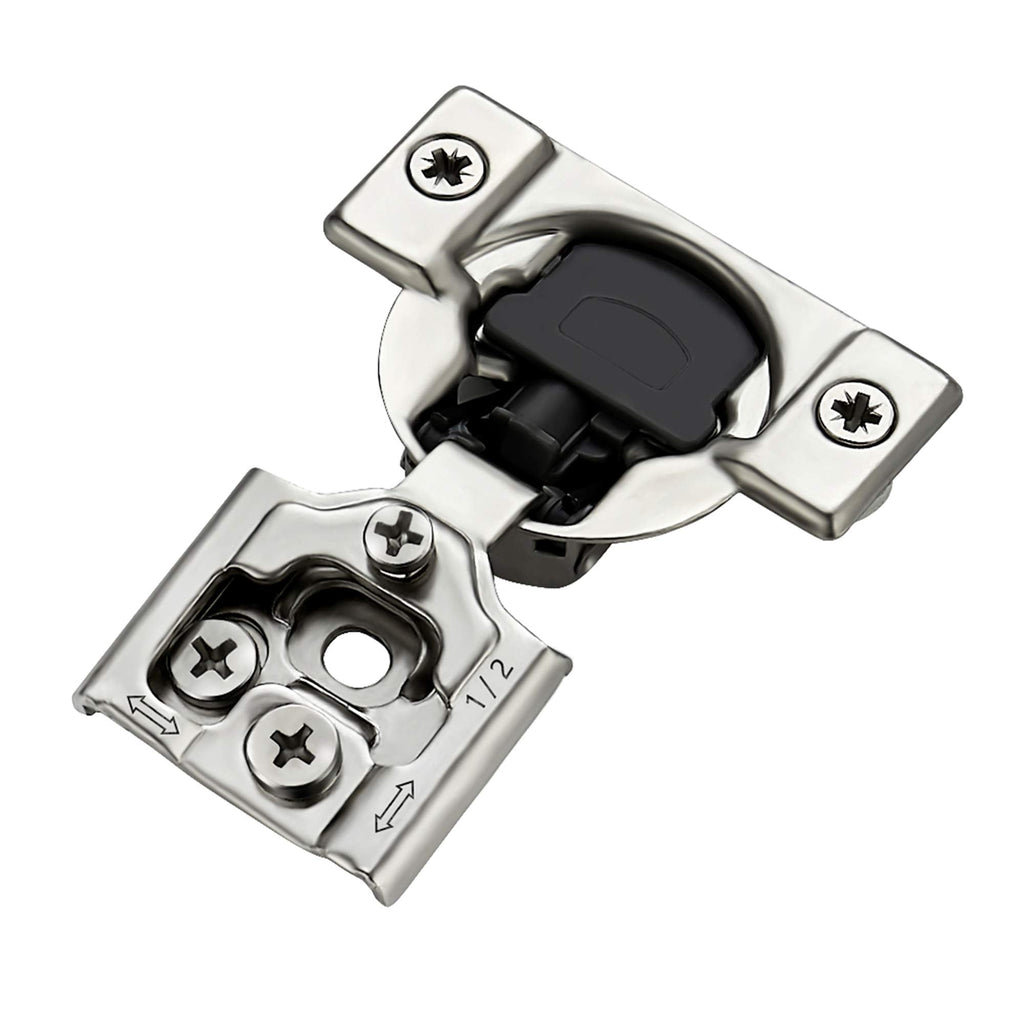 Soft Close Hinges Cabinet Hinges, 1/2 Inch Overlay, 20 Pack