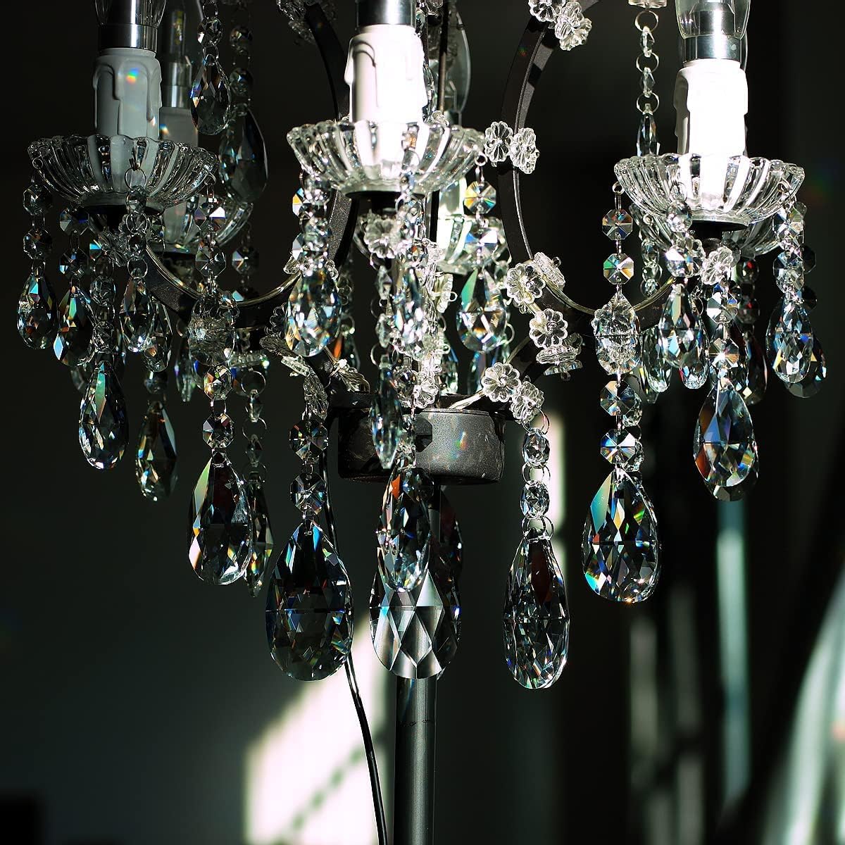 20pcs 50mm Teardrop Chandelier Crystal
