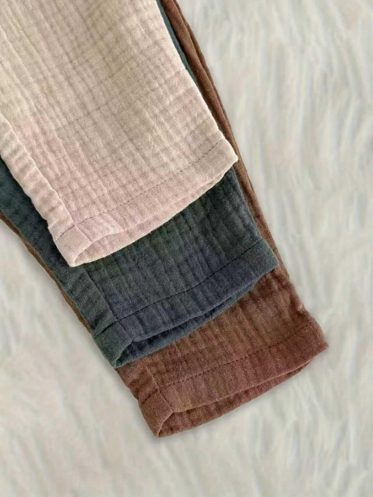 Toddler Baby Boys 3 Pack Elastic Waist Casual Pants Sets
