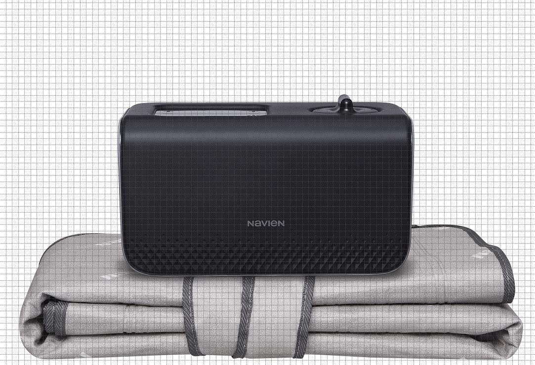 Water Heated Mattress Pad King Size, Hydronic Bed Warmer with WiFi, Dual-Zone Temp Control, Low EMF, Quiet