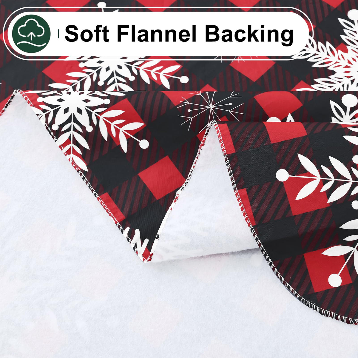 Rectangle Waterproof Vinyl Table Cloth, Wipeable Tablecloth with Flannel Backing, Plastic Table Cover for Dinner