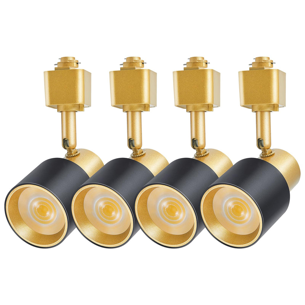 10W H Track Lighting Heads, 3000K LED Trcack Light Heads 4 Pack