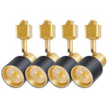 10W H Track Lighting Heads, 3000K LED Trcack Light Heads 4 Pack