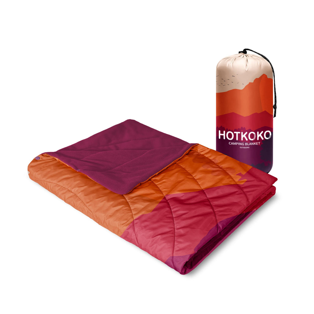 Large Camping Blanket Wearable Stadium Blanket Outdoor