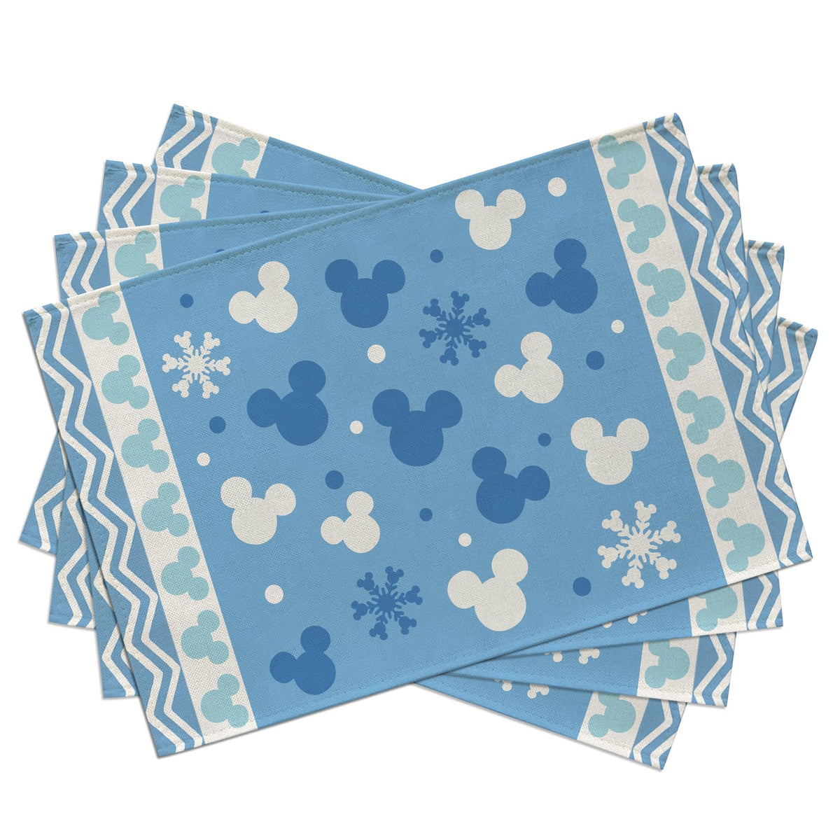 Winter Blue Placemats Set of 4