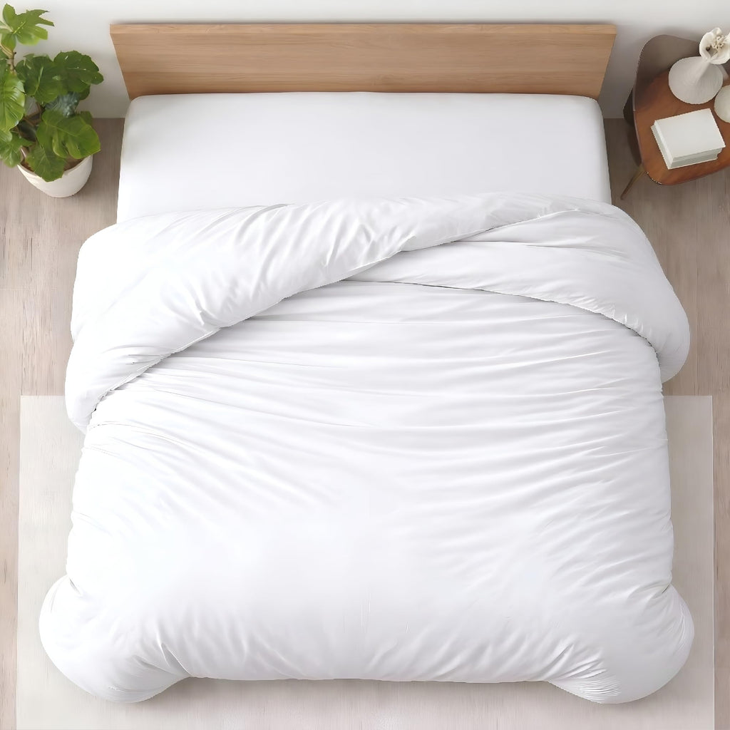 Duvet Cover Size-100% Egyptian Cotton 600 Thread Count Ultra Soft Premium Durable Comforter