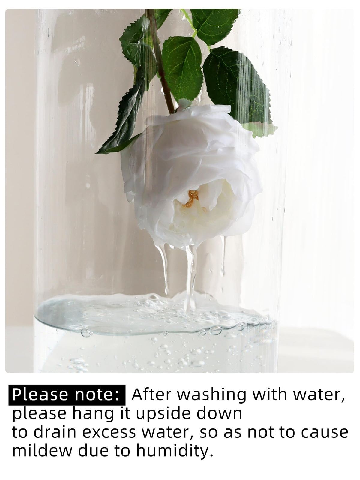 Fake Peonies with Vase, Real Touch Peony Floral Arrangement Centerpiece
