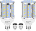 70W LED Corn Light Bulb(2 Pack),(700 Watt Equivalent) Fanless E26/E39 Medium/Large Mogul Base LED Cob Lamp 5000K