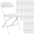 200 Pack White Folding Chairs Wedding School