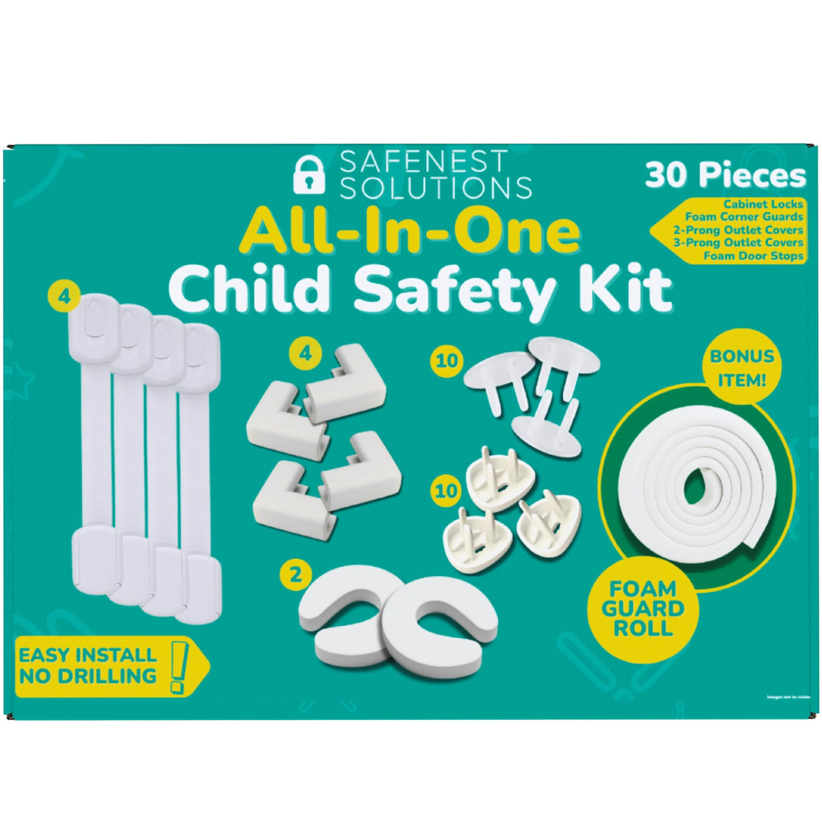 Proofing Kit & Daycare, No Drilling, All-in-One