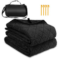 Large Waterproof Outdoor Blanket 87"x67", Windproof & Warm, 300 GSM Sherpa
